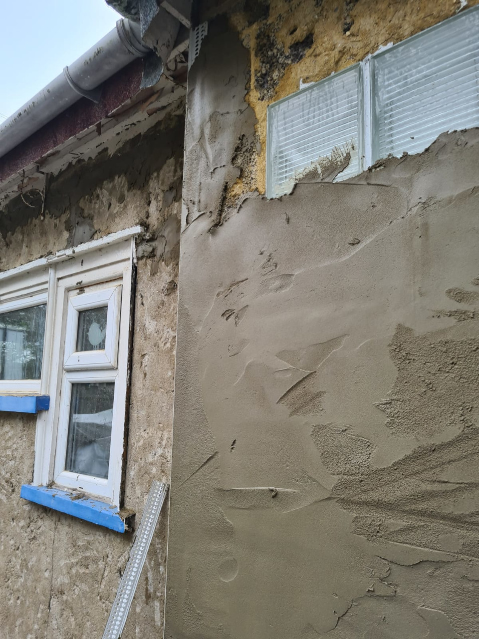 Repairs to old brickwork.